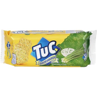 Крекер TUC со вкусом сметаны и лука 100 г