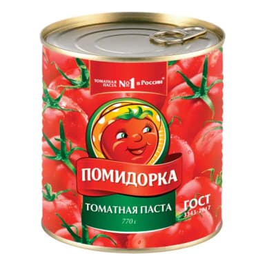 Томатная паста Помидорка 770 г