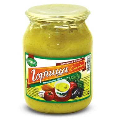 Горчица "Егорье" столовая 250 г