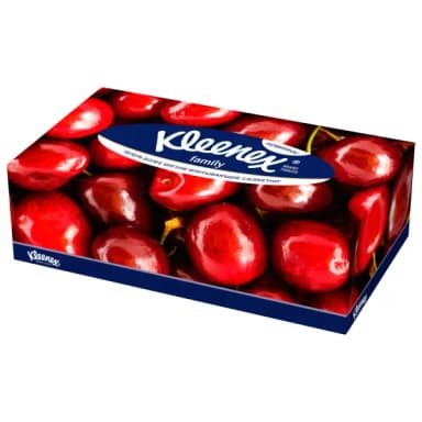 Салфетки в коробке Kleenex Фэмили 150шт
