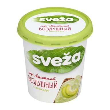 Сыр творожный Савушкин Sveza Воздушный с авокадо 60% 150 г