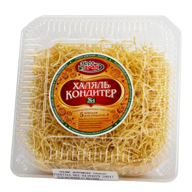 Лапша ЭкоПрод домашняя тонкая халяль Кондитер № 1 130 г