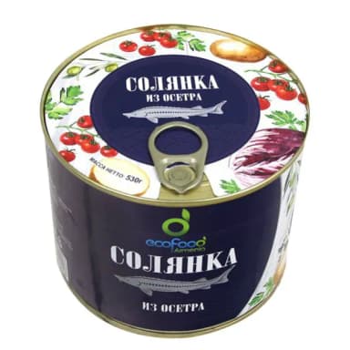 Солянка Ecofood из осетра 530 г