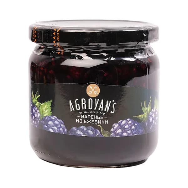 Варенье Agroyans из ежевики 430 г