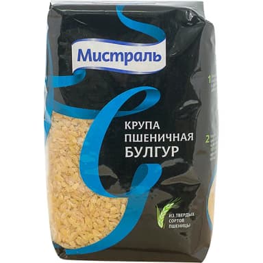 Крупа Пшеничная Булгур Мистраль 500 г