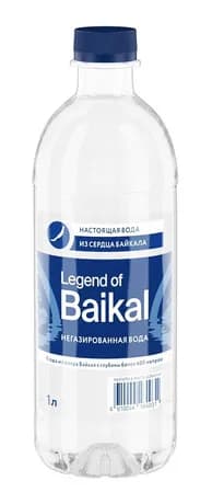 Вода lEGEND OF BAIKAL негазированная 0,5 л