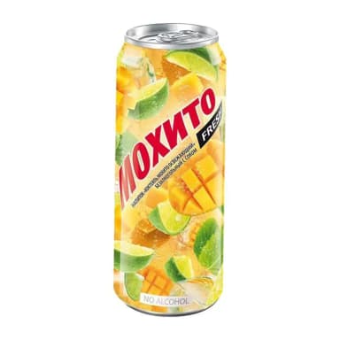  Мохито fresh безалкогольный манго 450 мл