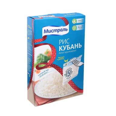 Рис Кубань Мистраль в пакетиках 5*80 г