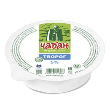 Творог Чабан 5%, 450 г