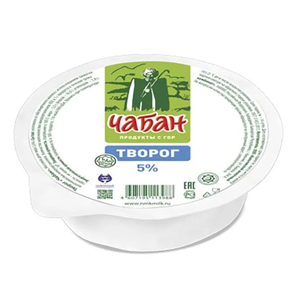 Творог Чабан 5%, 450 г