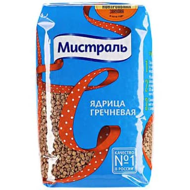 Крупа гречневая Мистраль ядрица 900 г