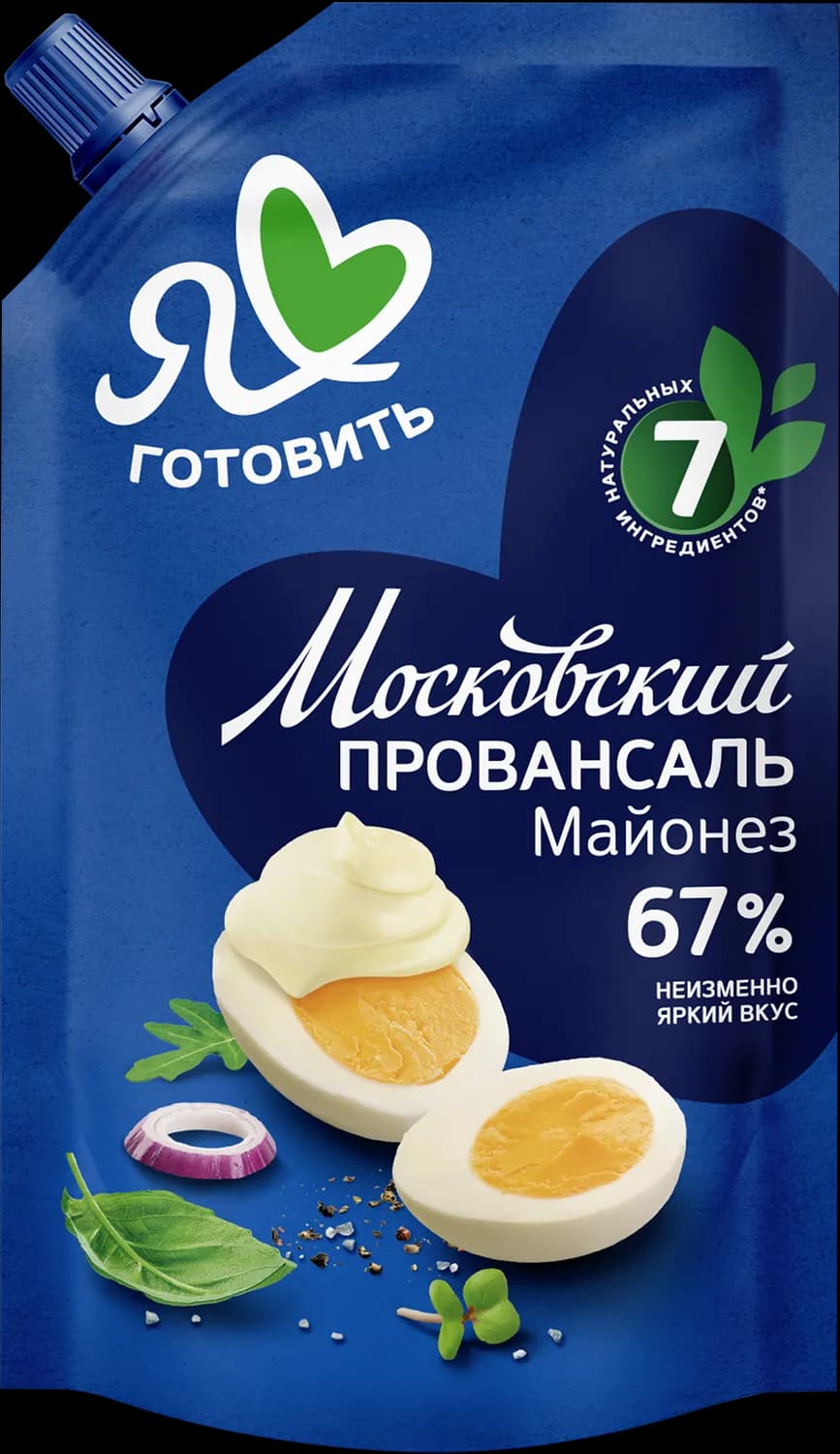 Майонез Я люблю готовить, Московский провансаль классический 67% 200 мл
