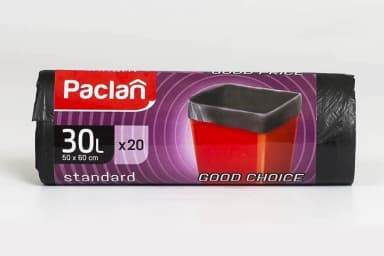 Мешки для мусора Paclan Standart 30 л 50*60 см 20 шт