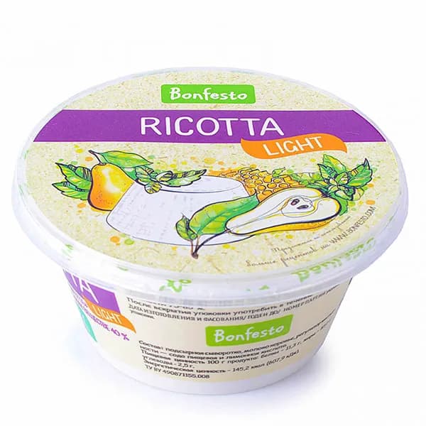 Сыр Bonfesto мягкий Рикотта 250 г