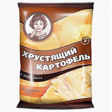 Чипсы Хрустящий картофель со вкусом сыра 160 г