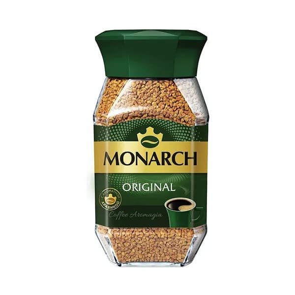 Кофе Jacobs Monarch Original сублимированный растворимый 190 г