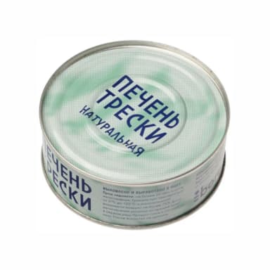 Печень трески Norebo натуральная 230 г (изготовлено в море)