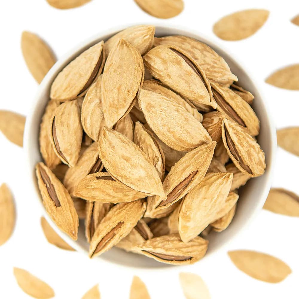 Миндаль неочищенный жареный на развес 250 г