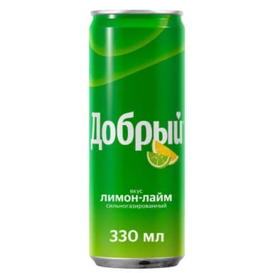  Добрый лимон лайм 330 мл