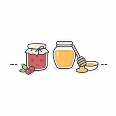 Варенье, мед
