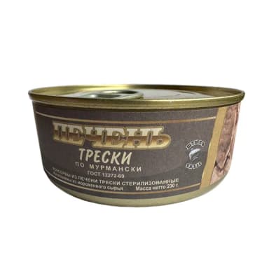 Печень трески по-мурмански Штиль 230 г