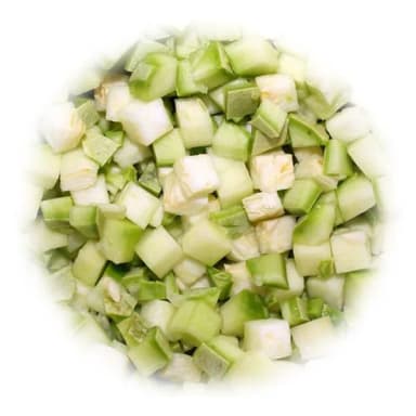 Кабачки замороженные, кубики