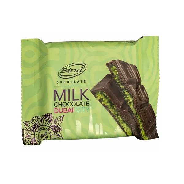 Шоколадная плитка Bind Chocolate Дубай 60 гр