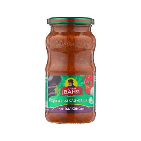 Икра из баклажанов Дядя Ваня по-балкански 350 г