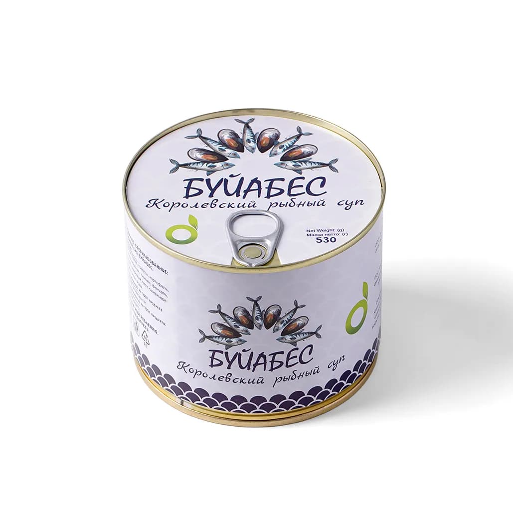 Королевский рыбный суп Буйабес Ecofood 530 гр