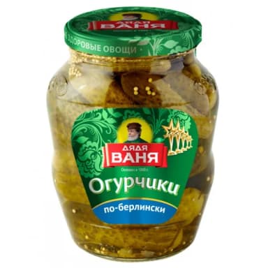 Огурчики по-берлински Дядя Ваня 680 г