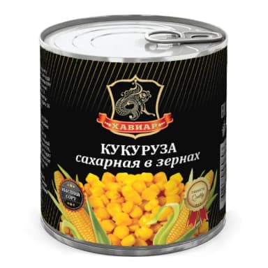 Кукуруза Хавиар сахарная в зернах 340 г