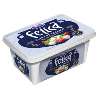 Сыр рассольный Экомилк Fetica греческий 40% БЗМЖ 490 г