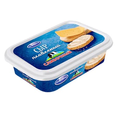 Сыр плавленый Экомилк сливочный 180 г БЗМЖ