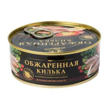Килька За Родину обжаренная в томатном соусе 240 г