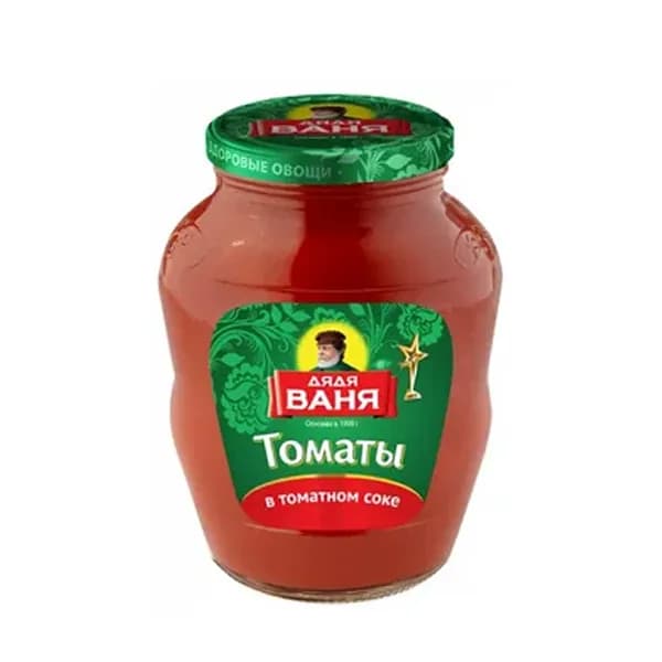 Томаты в т/с неочищ. Дядя Ваня 1800 г
