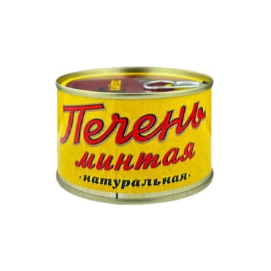 Печень минтая Камчатка натуральная 227 г