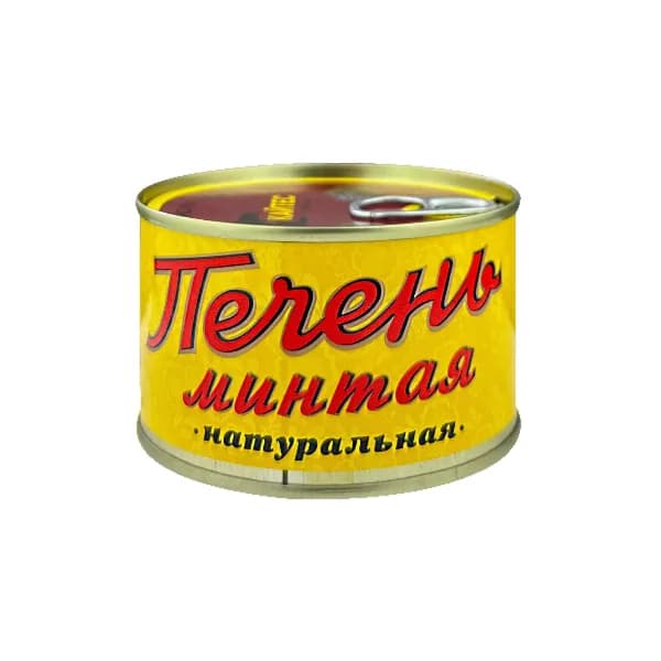 Печень минтая Камчатка натуральная 227 г