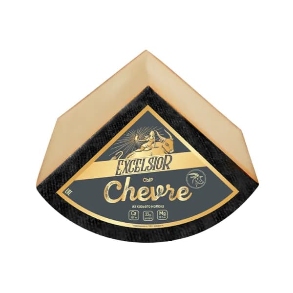 Сыр из козьего молока Excelsior Chevre 50%, ~ 200 гр