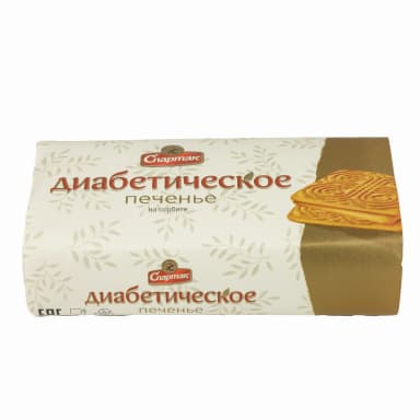 Печенье Спартак диабетическое с сорбитом 100 г