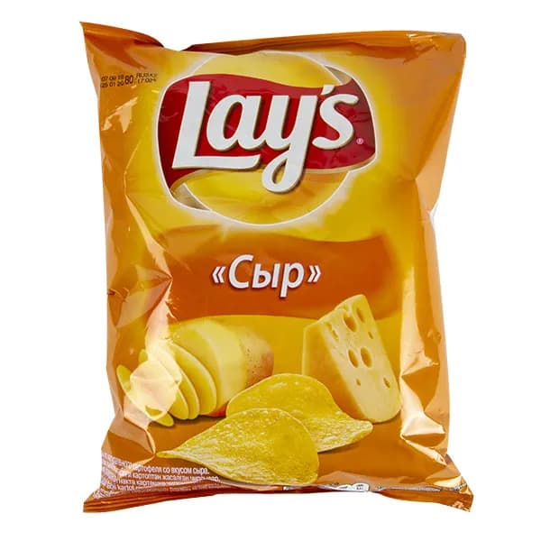 Чипсы Lays сыр 81 г