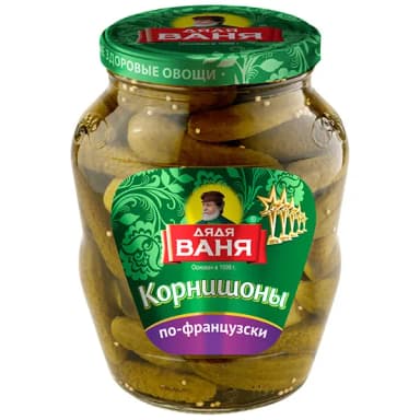 Корнишоны Дядя Ваня по-французски 680 г