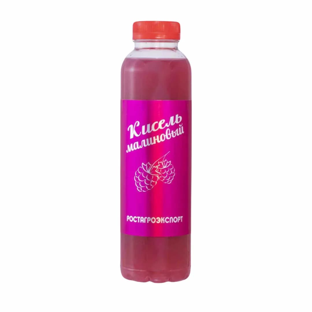 Кисель малиновый РАЭ 500г бутылка