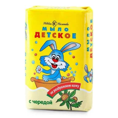 Мыло Невская косметика детское с чередой 90 г