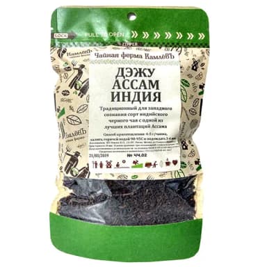 Чай черный КамлевЪ Дэжу Ассам Индия 100 г