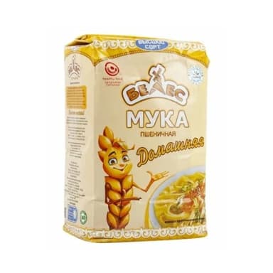 Мука пшеничная Белес домашняя 5 кг