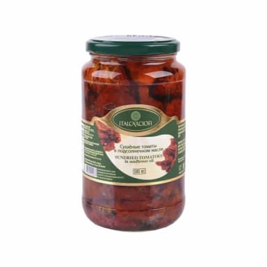 Томаты вяленные в масле Ltalcarciofi 530 г ст/б