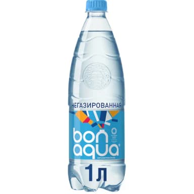 Вода Bonaqua газированная 1 л
