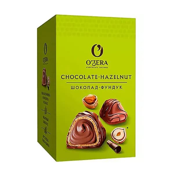Конфеты вафельные O'Zera с ореховой начинкой 150 г