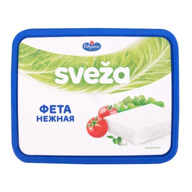 Сыр Фета Савушкин Sveza 45% БЗМЖ 250 г