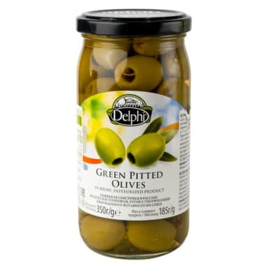 Оливки Delphi c косточкой в рассоле 350 г